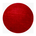 Modern furniture - Hand-Loomed Wool Fringe Round Carpet - www.oroatrade.com