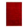 Modern European furniture - Hand-Loomed Wool Fringe Square Carpet - www.oroatrade.com