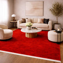 Modern European furniture - Hand-Loomed Wool Fringe Square Carpet - www.oroatrade.com