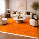 Modern European furniture - Hand-Loomed Wool Fringe Square Carpet - www.oroatrade.com