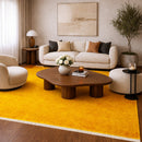 Modern European furniture - Hand-Loomed Wool Fringe Square Carpet - www.oroatrade.com
