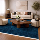 Modern European furniture - Hand-Loomed Wool Fringe Square Carpet - www.oroatrade.com