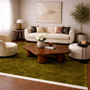 Modern European furniture - Hand-Loomed Wool Fringe Square Carpet - www.oroatrade.com