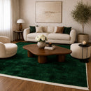 Modern European furniture - Hand-Loomed Wool Fringe Square Carpet - www.oroatrade.com