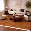 Modern European furniture - Hand-Loomed Wool Fringe Square Carpet - www.oroatrade.com
