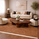 Modern European furniture - Hand-Loomed Wool Fringe Square Carpet - www.oroatrade.com