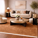 Modern European furniture - Hand-Loomed Wool Fringe Square Carpet - www.oroatrade.com