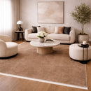 Modern European furniture - Hand-Loomed Wool Fringe Square Carpet - www.oroatrade.com