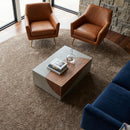 Modern furniture - Hand-Loomed Wool Fringe Round Carpet - www.oroatrade.com
