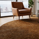 Modern furniture - Hand-Loomed Wool Fringe Round Carpet - www.oroatrade.com