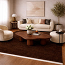 Modern European furniture - Hand-Loomed Wool Fringe Square Carpet - www.oroatrade.com