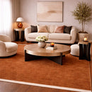 Modern European furniture - Hand-Loomed Wool Fringe Square Carpet - www.oroatrade.com