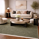 Modern European furniture - Hand-Loomed Wool Fringe Square Carpet - www.oroatrade.com