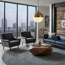 Modern furniture - Hand-Loomed Wool Fringe Round Carpet - www.oroatrade.com