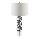 Hospitality furniture - Metal Rings Accent Table Lamp - www.oroatrade.com