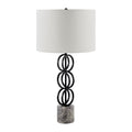 Hospitality furniture - Metal Rings Accent Table Lamp - www.oroatrade.com