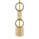 Hospitality furniture - Gold Rings Accent Table Lamp - www.oroatrade.com