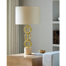 Hospitality furniture - Gold Rings Accent Table Lamp - www.oroatrade.com