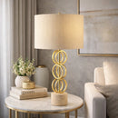 Hospitality furniture - Gold Rings Accent Table Lamp - www.oroatrade.com