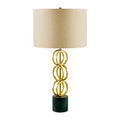 Hospitality furniture - Gold Rings Accent Table Lamp - www.oroatrade.com