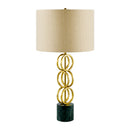 Hospitality furniture - Gold Rings Accent Table Lamp - www.oroatrade.com