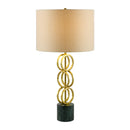 Hospitality furniture - Gold Rings Accent Table Lamp - www.oroatrade.com