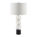 Hospitality furniture - Metal Rings Accent Table Lamp - www.oroatrade.com