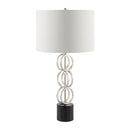 Hospitality furniture - Metal Rings Accent Table Lamp - www.oroatrade.com