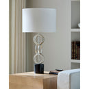 Hospitality furniture - Metal Rings Accent Table Lamp - www.oroatrade.com