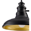 Contract furniture - Black Metal Accent Wall Lamp - www.oroatrade.com
