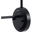Contract furniture - Black Metal Accent Wall Lamp - www.oroatrade.com