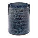 Hospitality furniture - Blue Glazed Garden Stool - www.oroatrade.com