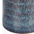 Hospitality furniture - Blue Glazed Garden Stool - www.oroatrade.com