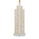 Modern European furniture - Burnished Cream Stone Table Lamp - www.oroatrade.com