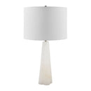 Modern European furniture - Cream Stone Accent Table Lamp - www.oroatrade.com