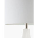 Modern European furniture - Cream Stone Accent Table Lamp - www.oroatrade.com