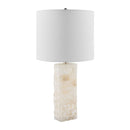 Modern European furniture - Cream Stone Accent Table Lamp - www.oroatrade.com