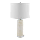 Modern European furniture - Burnished Cream Stone Table Lamp - www.oroatrade.com