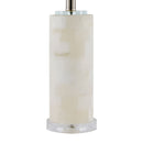 Modern European furniture - Burnished Cream Stone Table Lamp - www.oroatrade.com