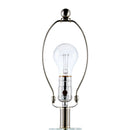 Modern European furniture - Burnished Cream Stone Table Lamp - www.oroatrade.com