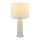Modern European furniture - Burnished Cream Stone Table Lamp - www.oroatrade.com