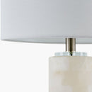 Modern European furniture - Burnished Cream Stone Table Lamp - www.oroatrade.com