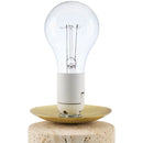 Modern European furniture - White Glass Globe Table Lamp - www.oroatrade.com