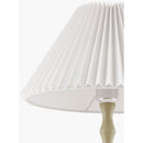 Modern European furniture - Pleated Linen Iron Table Lamp - www.oroatrade.com