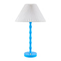 Modern European furniture - Pleated Linen Iron Table Lamp - www.oroatrade.com