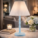 Modern European furniture - Pleated Linen Iron Table Lamp - www.oroatrade.com