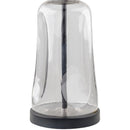 Modern European furniture - Clear Glass Cotton Table Lamp - www.oroatrade.com