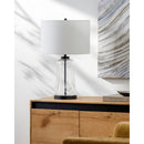 Modern European furniture - Clear Glass Cotton Table Lamp - www.oroatrade.com