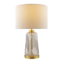Modern European furniture - Clear Glass Cotton Table Lamp - www.oroatrade.com