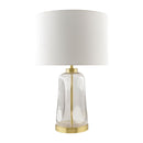 Modern European furniture - Clear Glass Cotton Table Lamp - www.oroatrade.com
